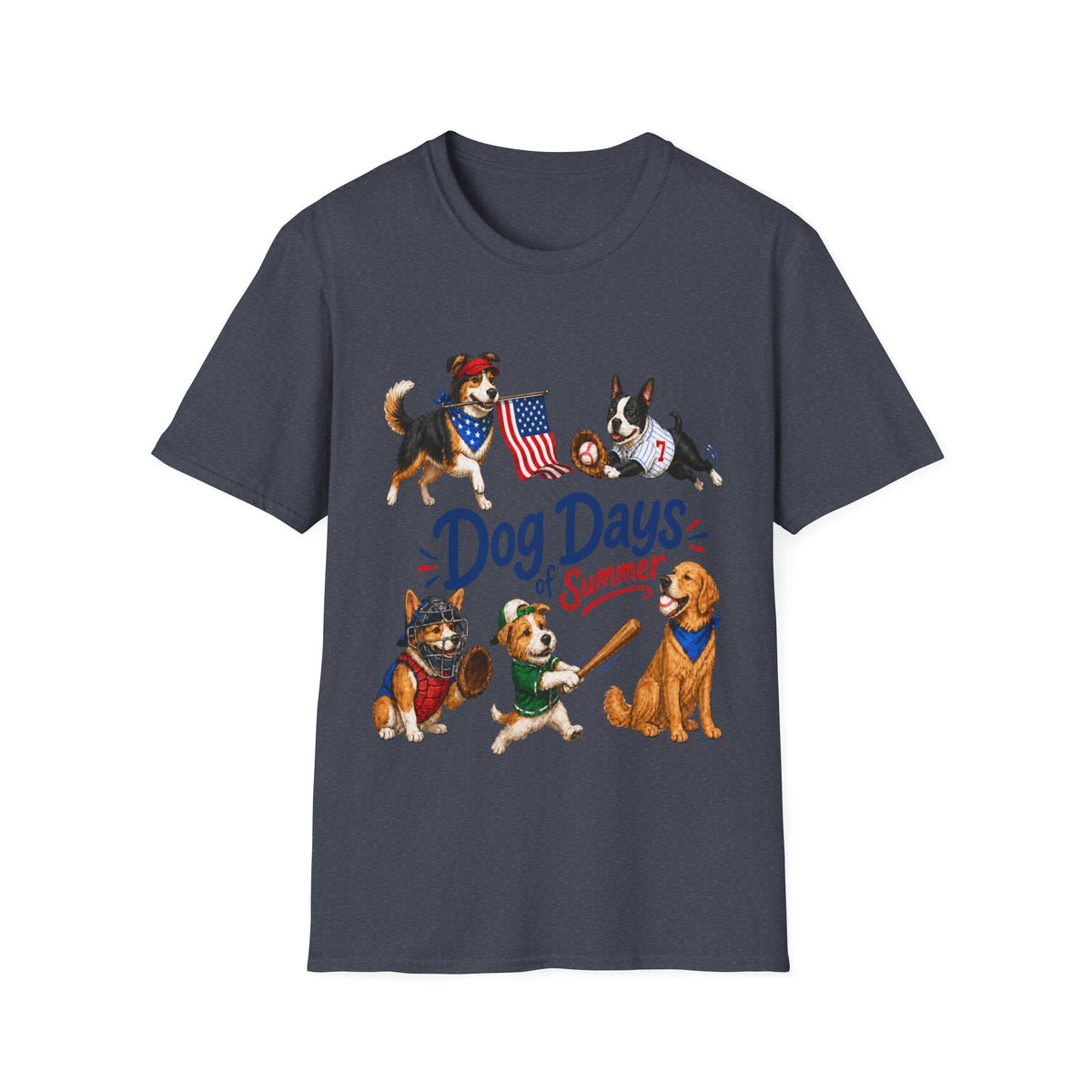 Patriotic Dog Days T-Shirt