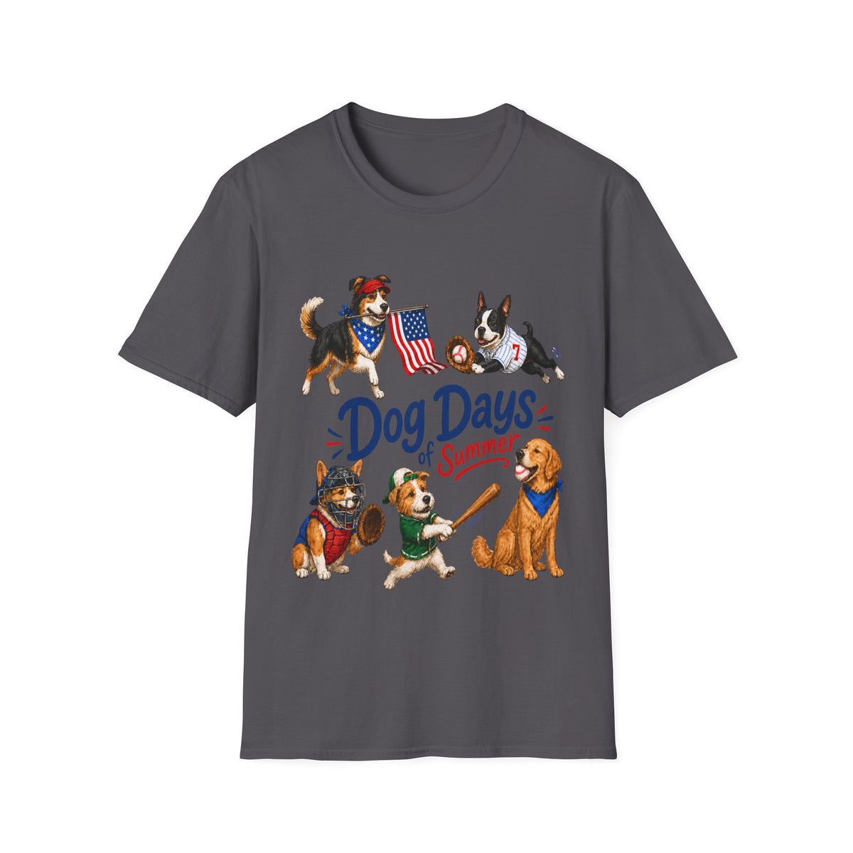 Patriotic Dog Days T-Shirt