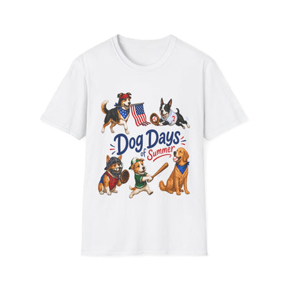 Patriotic Dog Days T-Shirt
