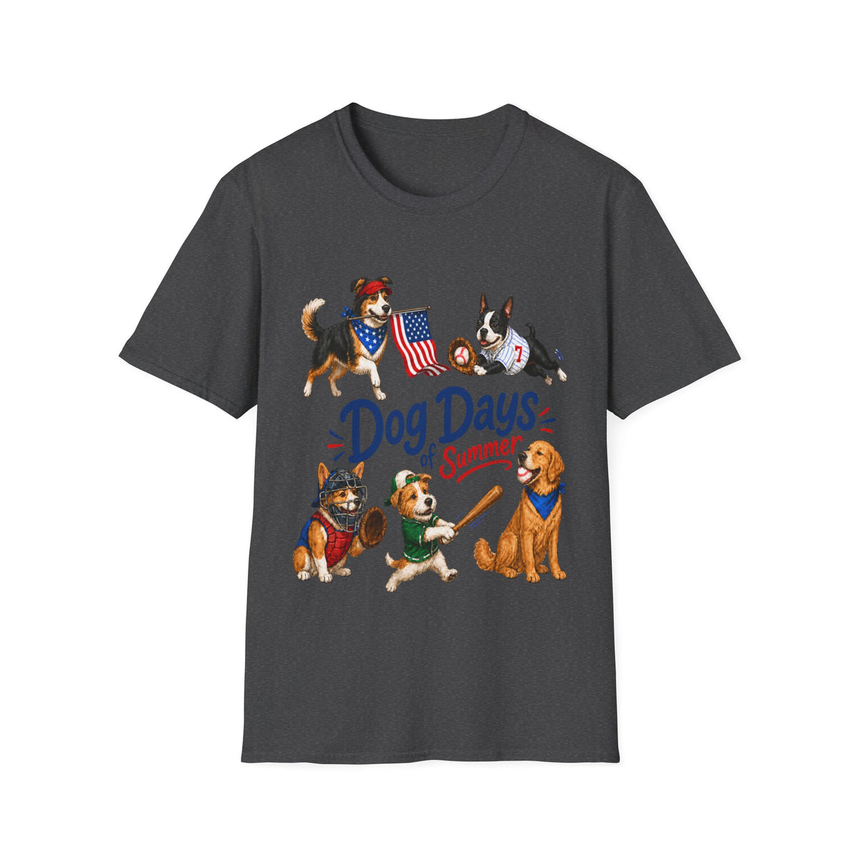 Patriotic Dog Days T-Shirt