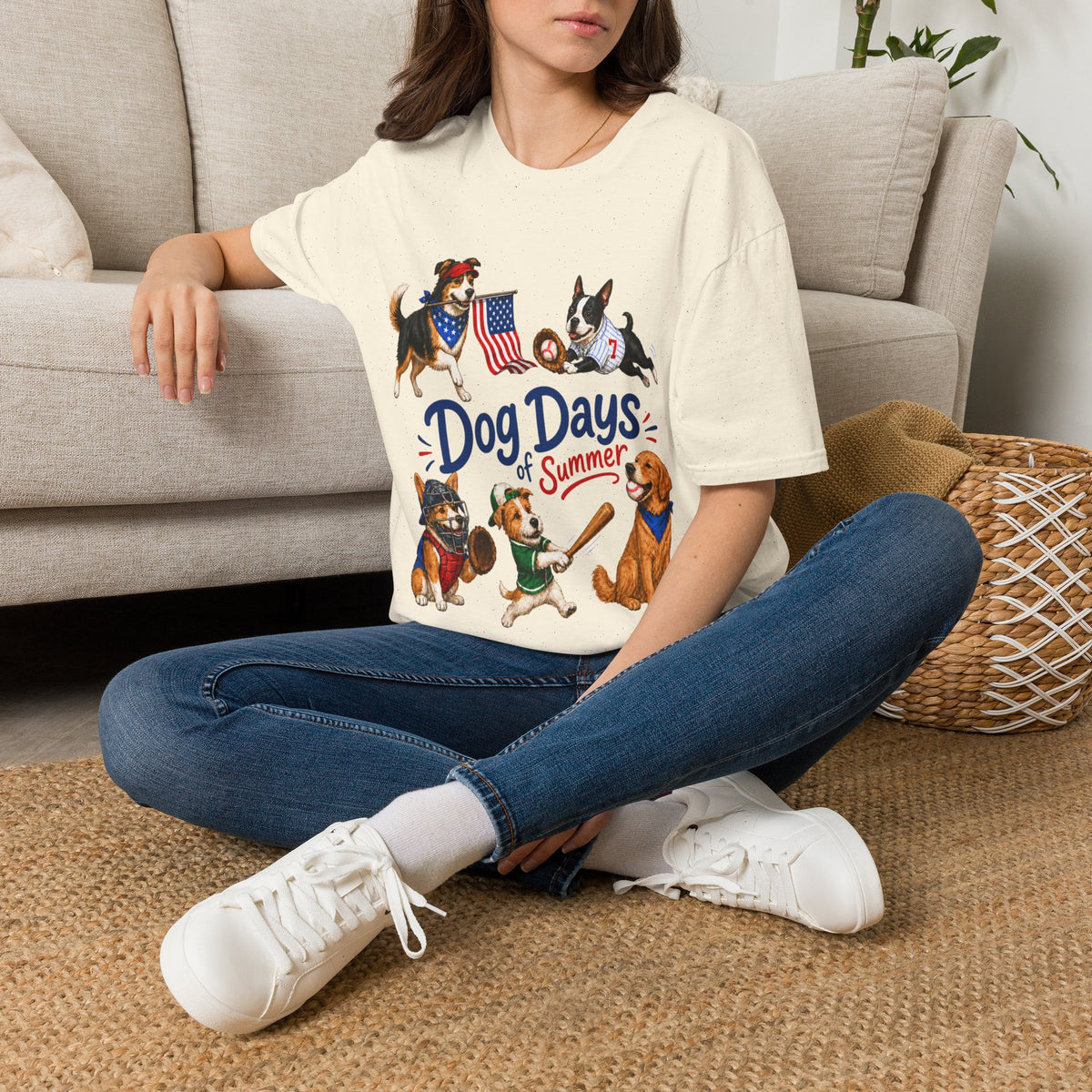 Patriotic Dog Days T-Shirt