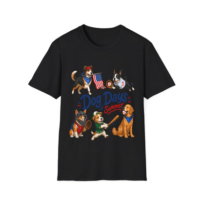 Patriotic Dog Days T-Shirt