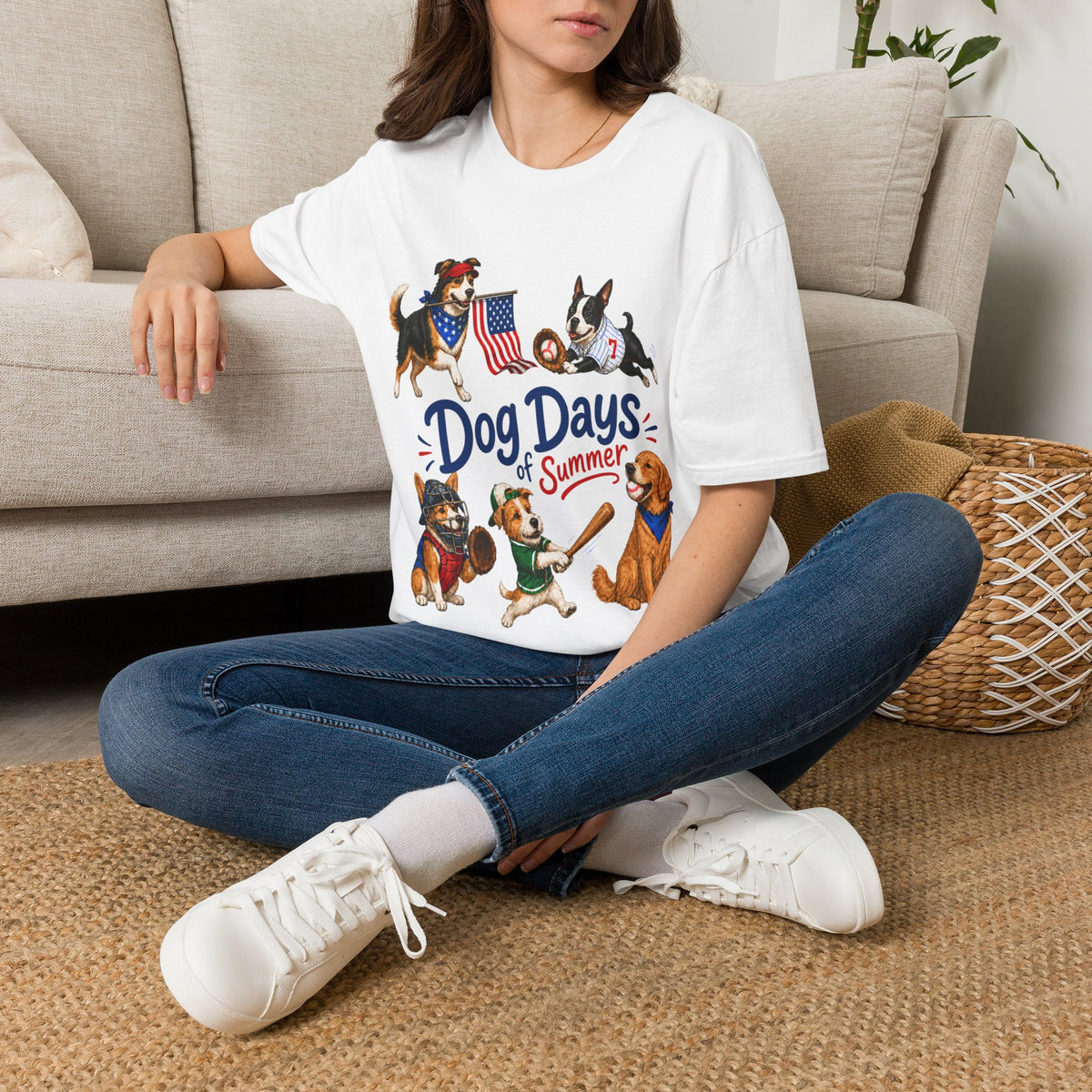 Patriotic Dog Days T-Shirt