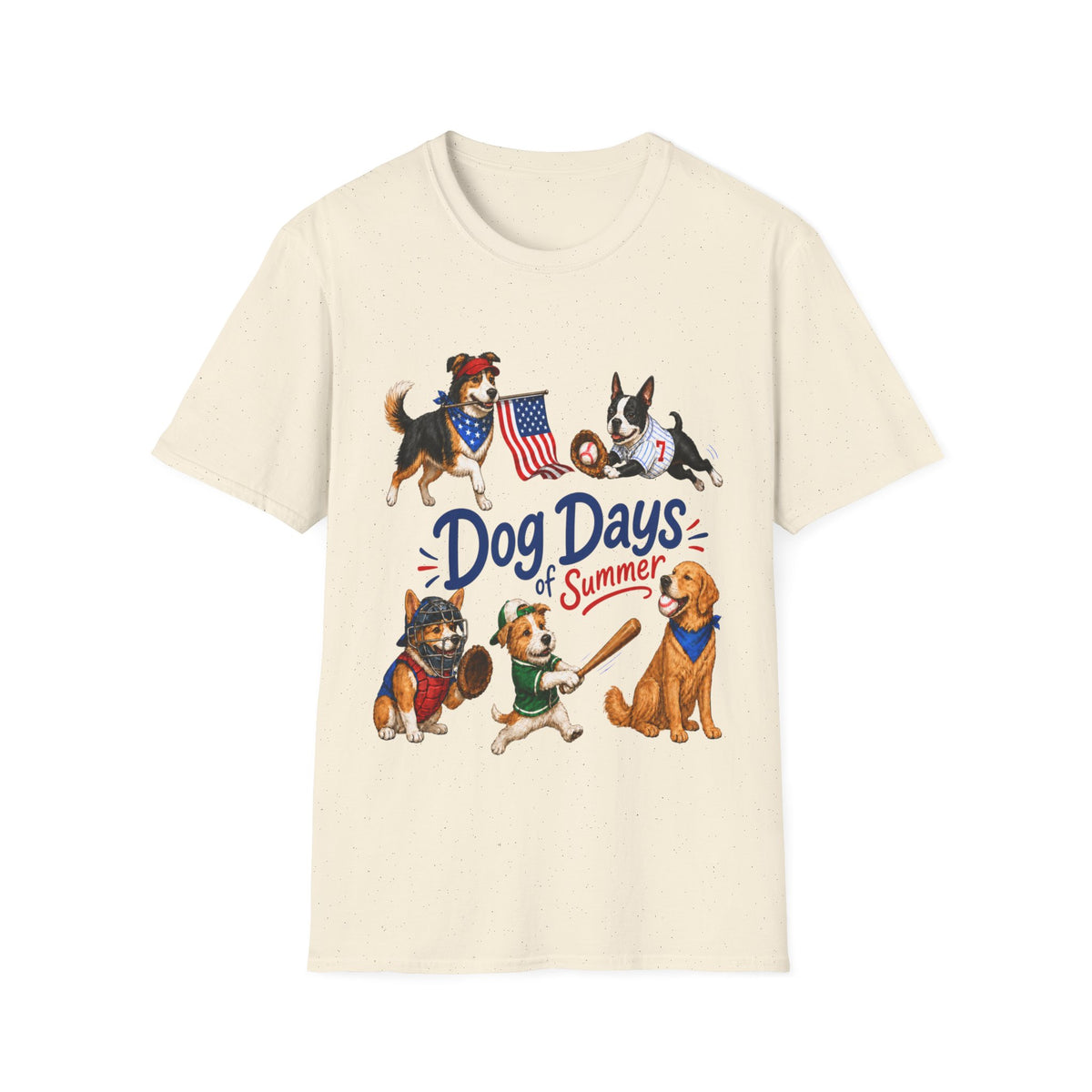 Patriotic Dog Days T-Shirt